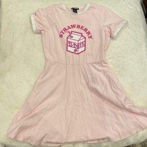 Strawberry milk dress